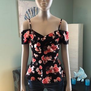 Charlotte Russe Night Out Top size M!